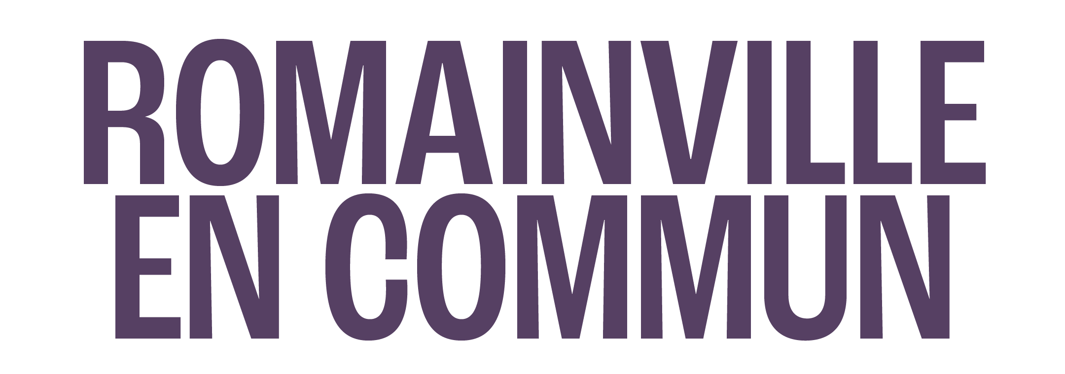 Logo Rommunville en Commun